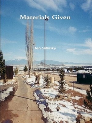 cover image of Materials Given